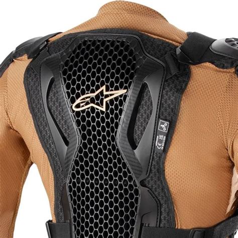 Colete Alpinestars Bionic Action V2 Marrom Preto Grid Motors