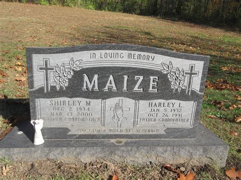 Harley Leo Maize Jr 1932 1991 Memorial Find A Grave