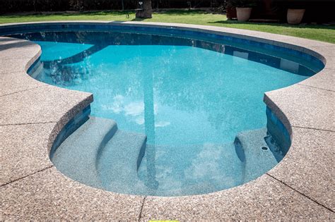 project spotlight exposed aggregate pool deck patio surface