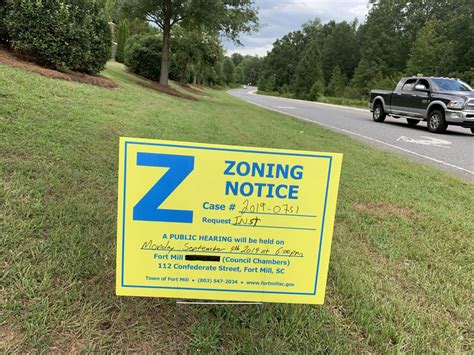 Wondering About Those Zoning Signs In Fort Mill They Re About Local