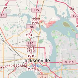 Jacksonville Florida Map With Zip Codes