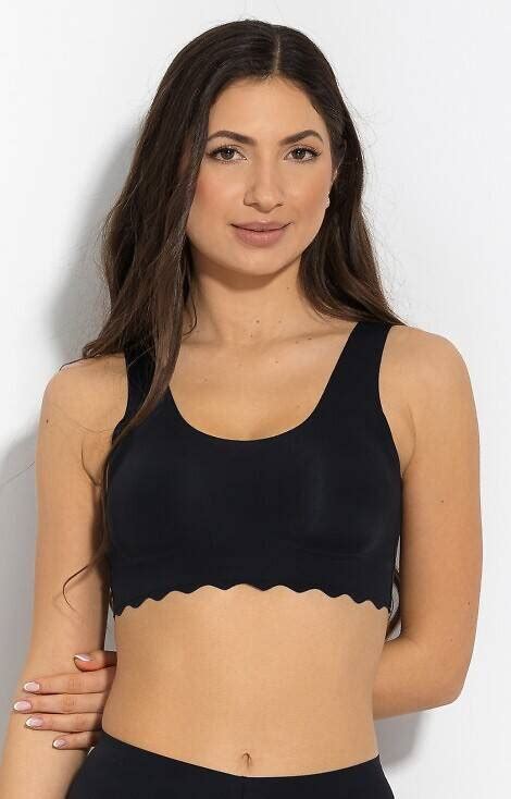 Feel Good Bra Biustonosz Bezszwowy Mitex Black 108733 Rafjolka Pl