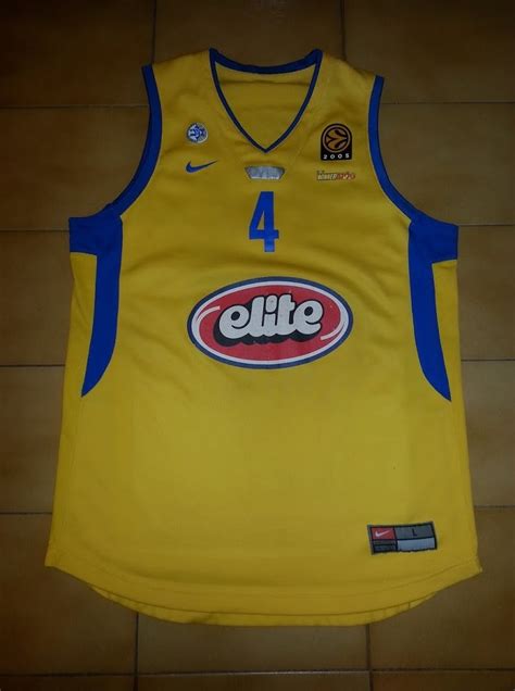 Israeli Basketball Premier League 2005 06 Jerseys