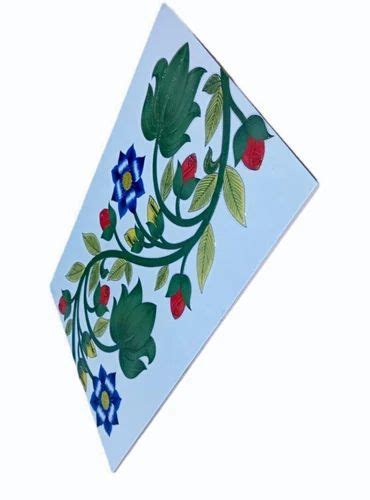 Ceramic Polished Floral Wall Tiles, 10 x 15 inches at Rs 220/piece in Morbi