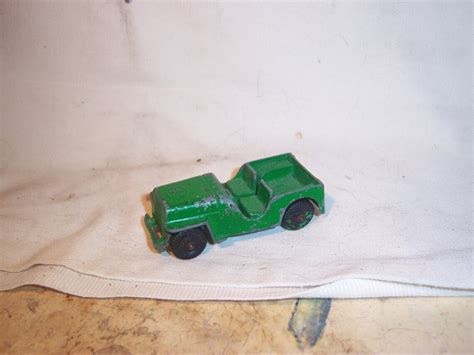 Tootsie Toy Army Jeep 2 1 4 Inch Long Metal Toy Soldier Wwii Etsy