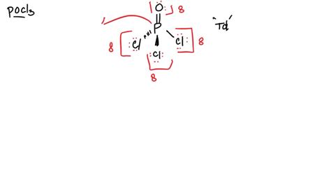 Pocl3 Lewis Structure Shape