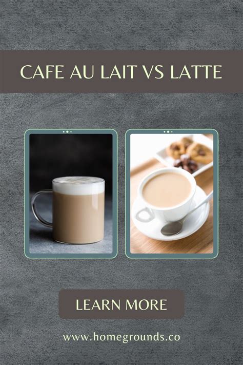 Cafe Au Lait Vs Latte What S The Difference Artofit