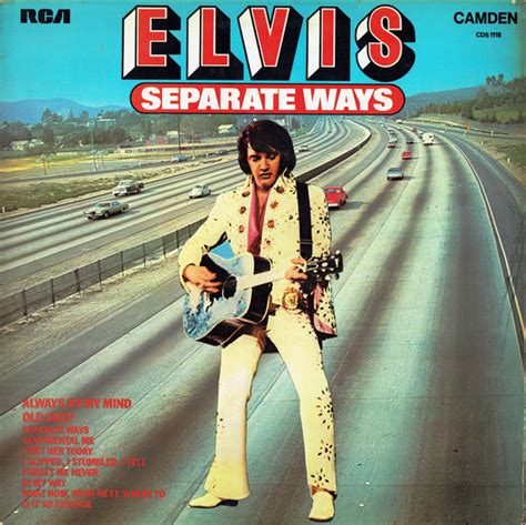 Separate Ways By Elvis Presley Lp With Gileric Ref