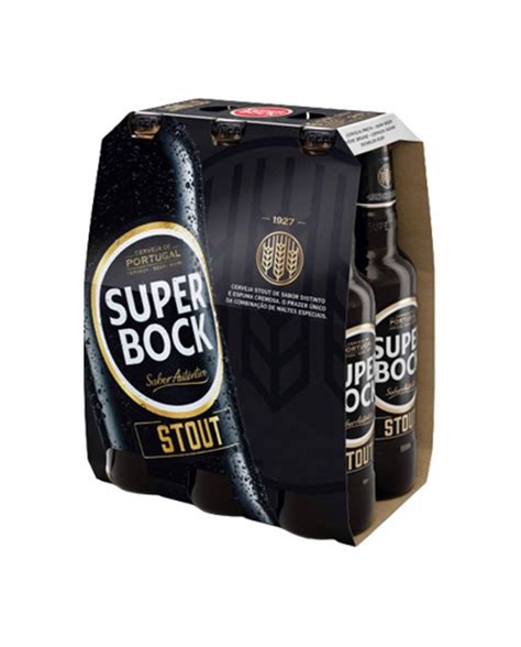 Cerveja Super Bock Stout Six Pack 330ml X 6