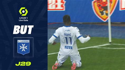 But Mbaye NIANG 73 AJA AJ AUXERRE ESTAC TROYES 1 0 22 23 YouTube