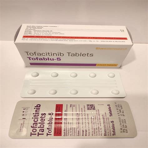 Tofacitinib Mg Tablets Manufacturer In India At Rs Stripe