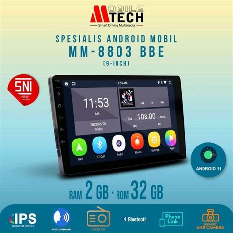 Jual Head Unit Android MTECH 8803 ANDROID 9 Inch RAM 2 GB ROM 32 GB