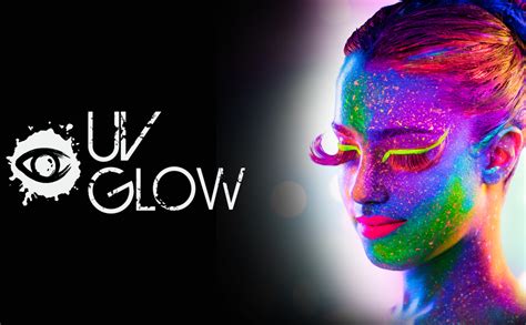 Uv Glow Neon Face And Body Paint Set Of Tubes Fluorescent