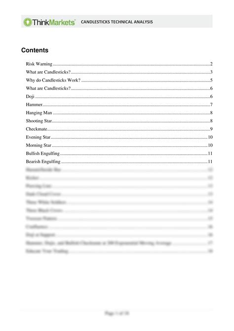 Solution Candlestick Patterns Trading Guide Studypool