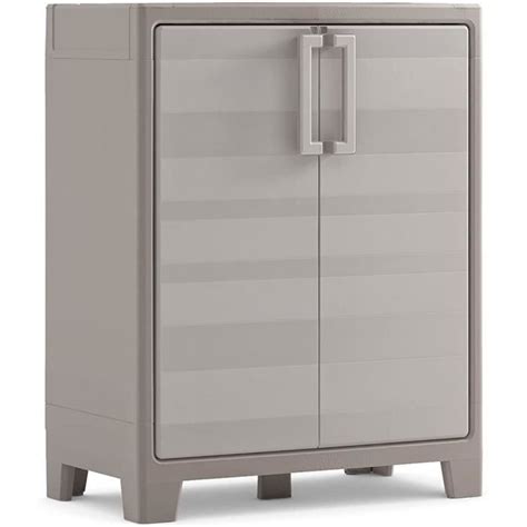 Keter Armoire Basse Gulliver Beige Sable X X Cm