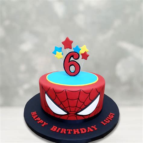 Buy The Amazing Spiderman Fondant Cake Online Order Now