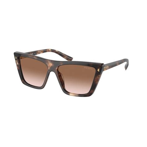 Prada Pr Zs R A Caramel Tortoise Sunglasses Woman