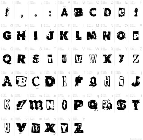 Rvdglued Font