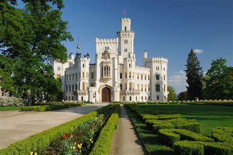 Hluboká Nad Vltavou Castle South Bohemia Beautiful Castles Castle