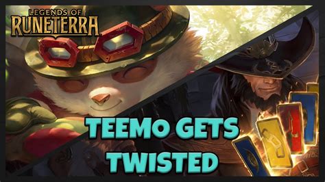 Teemo Gets Twisted Twisted Fate And Teemo Deck Youtube