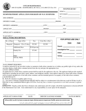 Fillable Online Fence Permit Application Fillable Fax Email Print