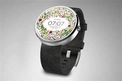 Google - Android Wear Watch Faces on Behance