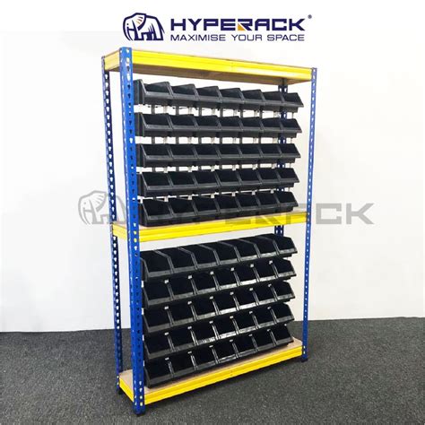 HYPERACK Boltless Rack 180cm H X 30cm D X 120cm L Multi Tool