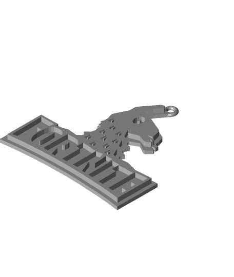 Fortnite Supply Llama Key Chain Earring Dogtag Jewlery 3d Model By