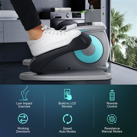 Buy Under Desk Elliptical Machine For Home Office Electric Desk