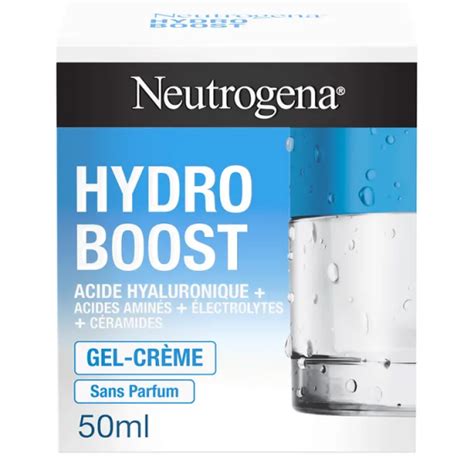 Hydro Boost Gel Cr Me Acide Hyaluronique Sans Parfum Neutrogena Cr Me