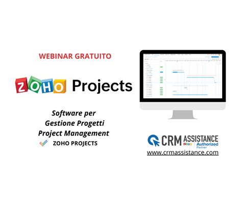 Zoho Projects Webinar Gratuito Crm Assistance