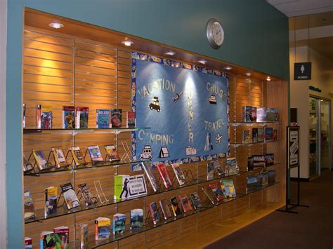 Great Display Case From Downey Public Library Library Shelves Space Planning Slat Wall