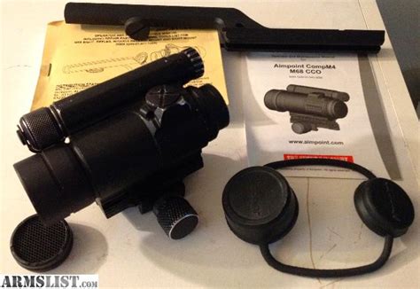 Armslist For Sale Aimpoint Compm4 M68 Cco Red Dot Sight