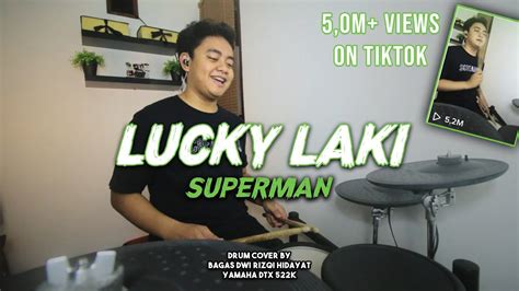 The Lucky Laki Superman Drum Cover Yamaha Dtx 522k Youtube