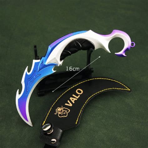 Valorant-inspired Karambit Knife High-quality Gaming Collectible Knives ...