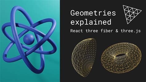 React Three Fiber Three Js Geometries Explained YouTube