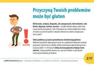 Poradnik Kiedy Gluten Szkodzi Celiakia Ppt