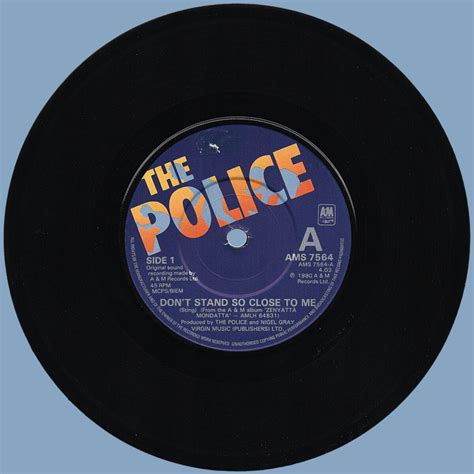 Don T Stand So Close To Me By The Police A Timeless Tale Of