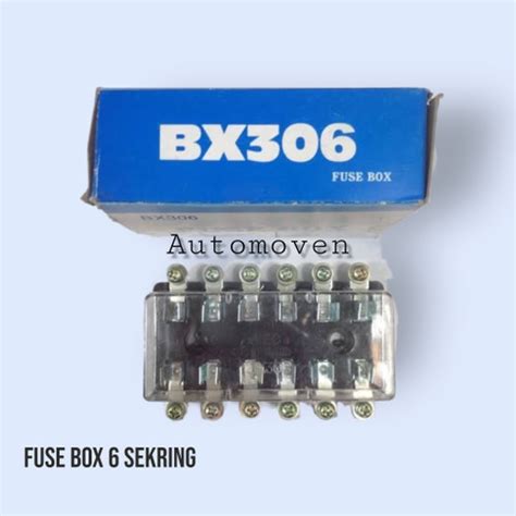 Jual RUMAH FUSE BOX SEKRING TABUNG ISI 6 8 10 TERMINAL SAMA HARGA