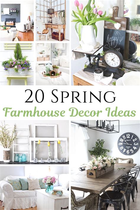 Spring Farmhouse Decor Ideas My Nourished Home