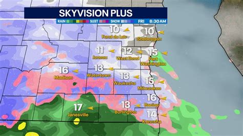 Rain, snow likely Friday; temps to hover above freezing | FOX6 Milwaukee