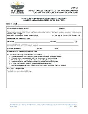 Martial Arts Consent Form Page 3 PdfFiller