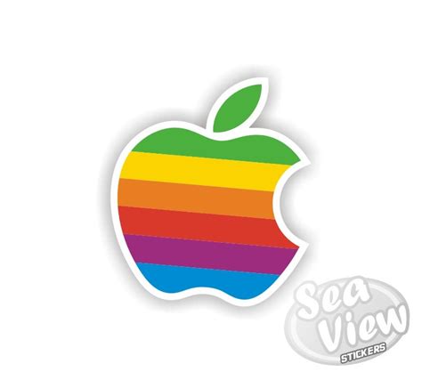 Apple Logo Sticker