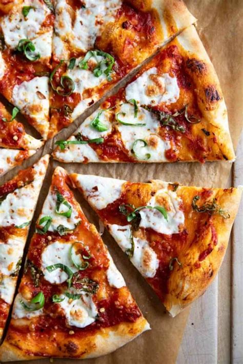 Margherita Pizza With Fresh Mozzarella Taste And Tell