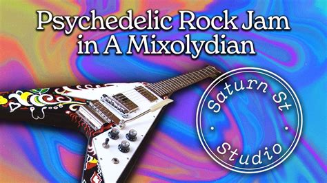 Psychedelic Rock Jam In A Mixolydian Youtube