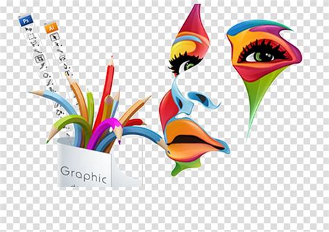 Bent colored pencils , Graphic Designer Printing Logo, Graphics Design ...