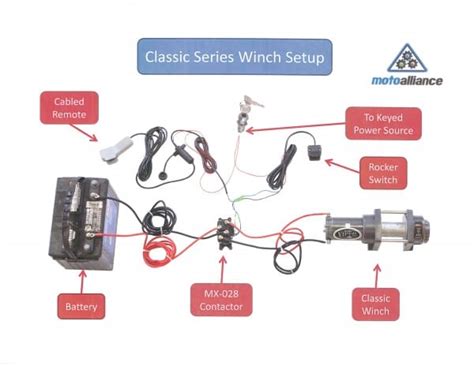 3500 Electric Winch Wiring