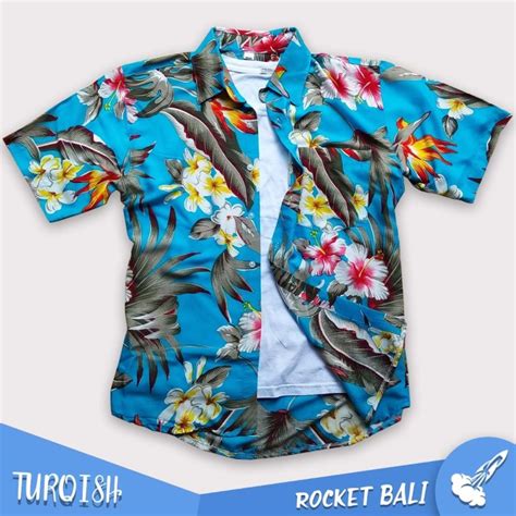 Jual Baju Pantai Kemeja Pantai Pria Kemeja Hawai Baju Bali Kab