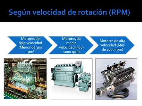 Clasificación de los motores PPT