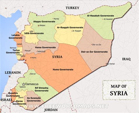 Syria Map